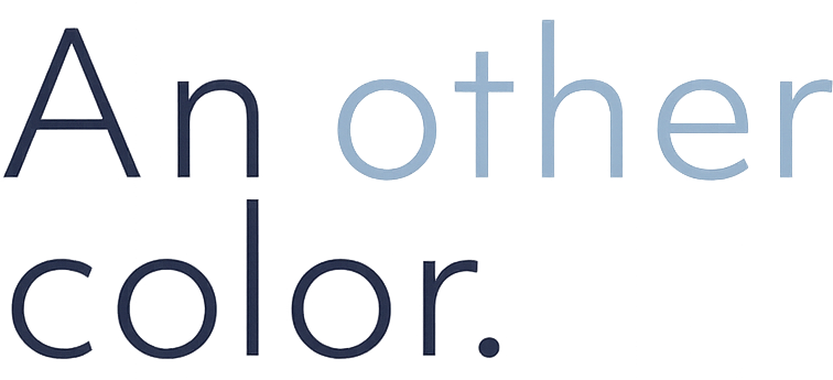 An Other Color - Koreaanse kleuranalyse - Logo